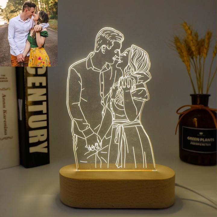✨Custom Engraved Illusion Air Lamps ✨（Free shipping during Mother's Day) - glwave