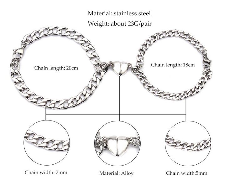 Newest Couple Bracelet Set- 2 Pieces - glwave