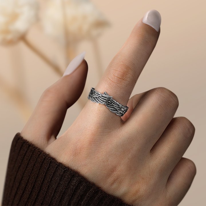 🔥Personalized Angel Ring- 1 Pieces - glwave